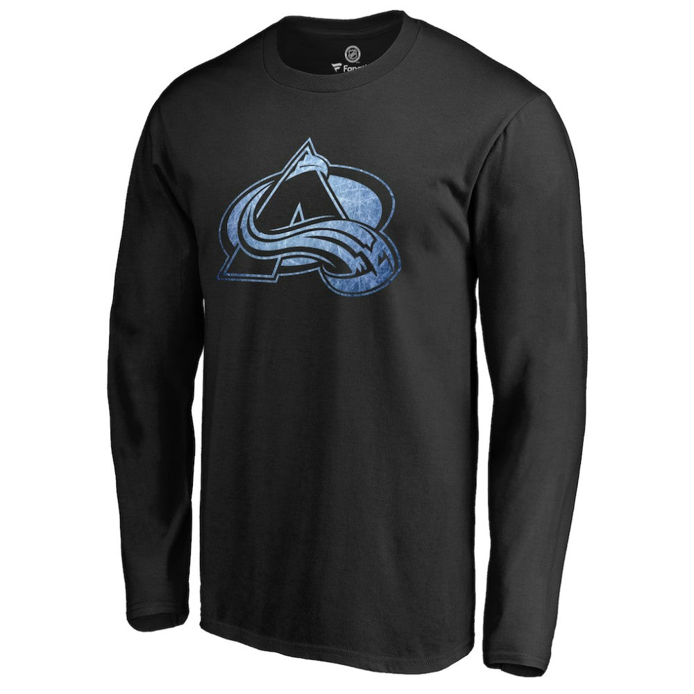 Colorado Avalanche Pond Hockey Long Sleeve T-Shirt - Black - NHL 2301298