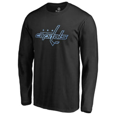 Washington Capitals Pond Hockey Long Sleeve T-Shirt - Black - NHL 2301324