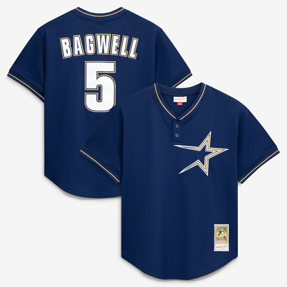 Jeff Bagwell Houston Astros Mitchell & Ness Authentic Batting Practice Jersey - Navy - Mitchell & Ness Online