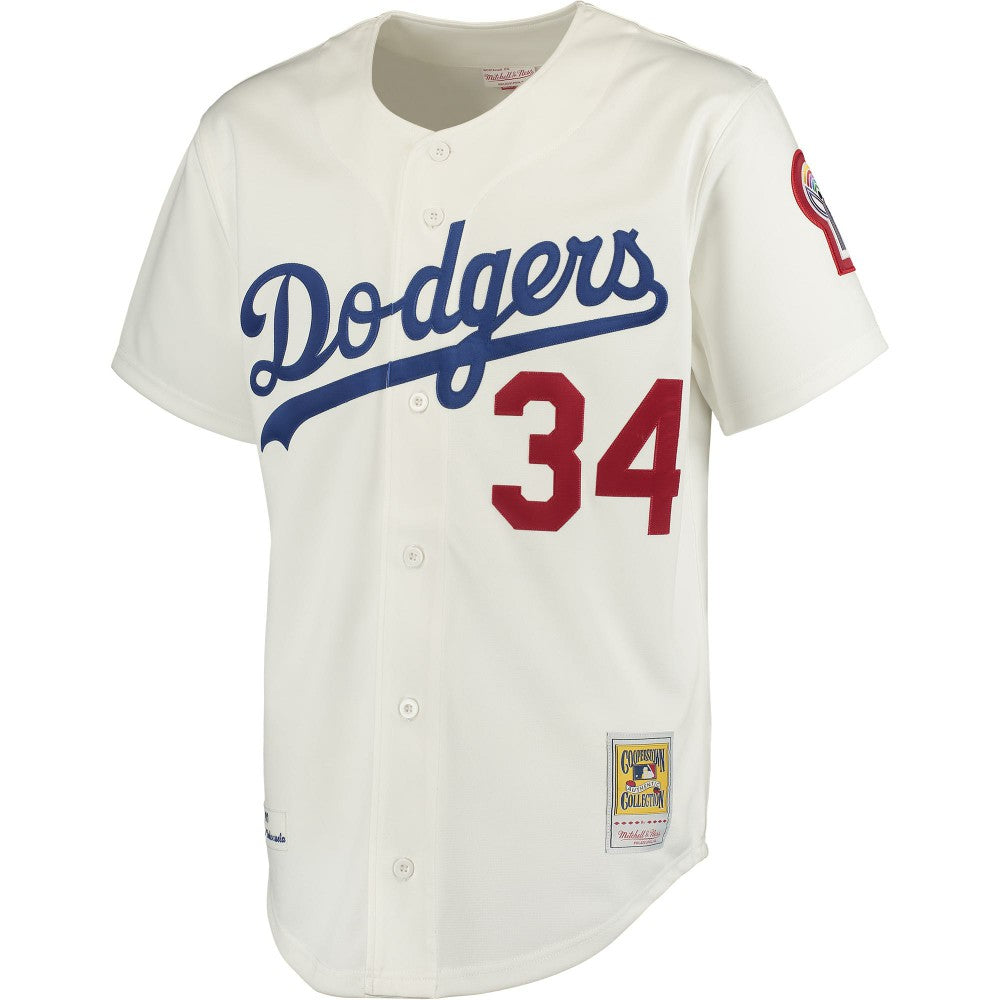 Fernando Valenzuela Los Angeles Dodgers Mitchell & Ness Authentic Jersey - White - Mitchell & Ness Online