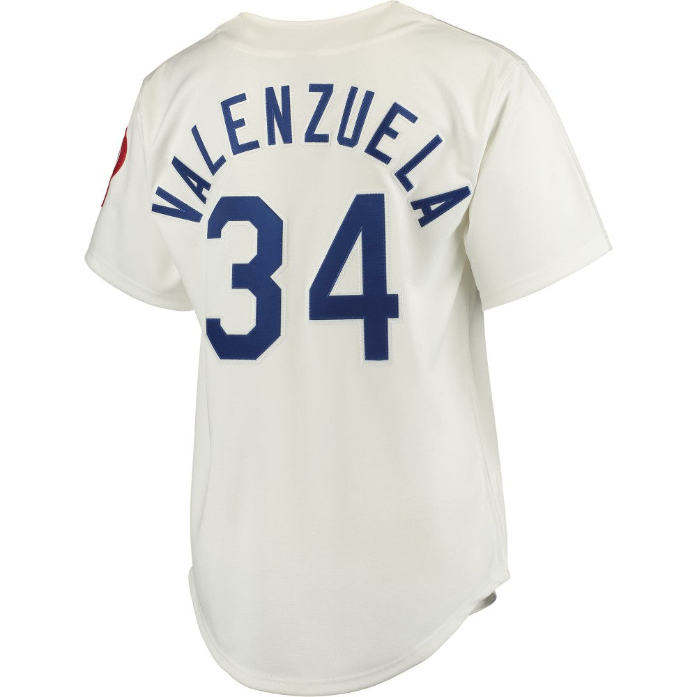 Fernando Valenzuela Los Angeles Dodgers Mitchell & Ness Authentic Jersey - White - Mitchell & Ness Online