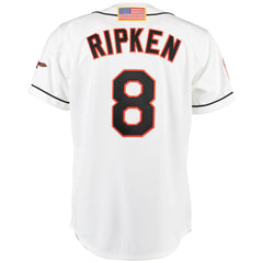Cal Ripken Baltimore Orioles Mitchell & Ness Home Authentic Jersey - White - Mitchell & Ness Online