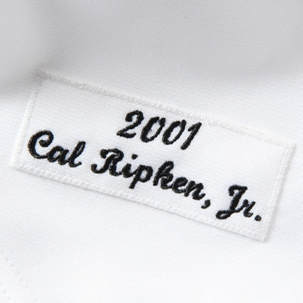 Cal Ripken Baltimore Orioles Mitchell & Ness Home Authentic Jersey - White - Mitchell & Ness Online