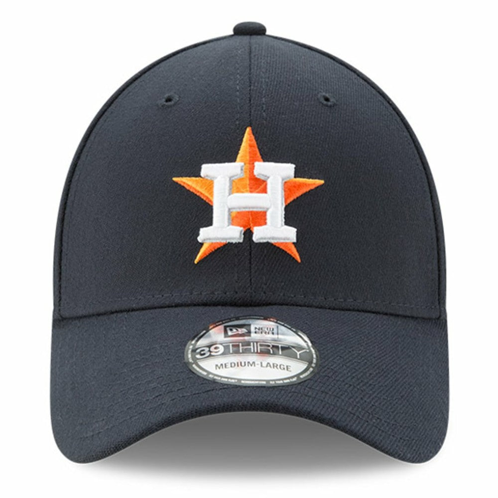 Houston Astros New Era Button Team Classic 39THIRTY Flex Hat - Navy - New Era Sale