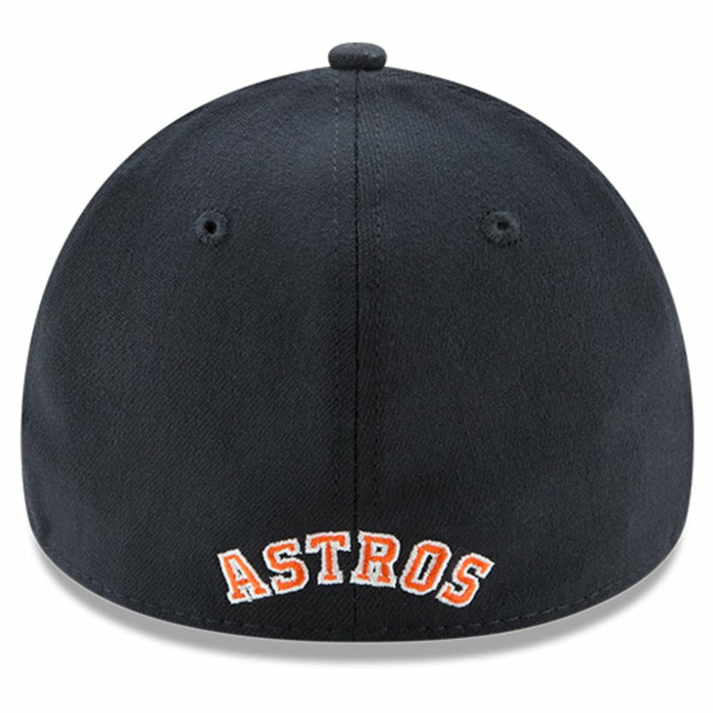 Houston Astros New Era Button Team Classic 39THIRTY Flex Hat - Navy - New Era Sale