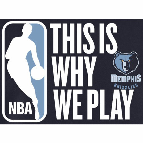 Memphis Grizzlies This Is Why We Play Pullover Hoodie Navy