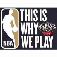 New Orleans Pelicans This Is Why We Play Pullover Hoodie Navy