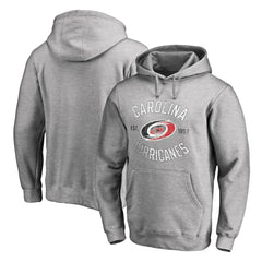 Carolina Hurricanes Heritage Pullover Hoodie - Ash - NHL 2376405