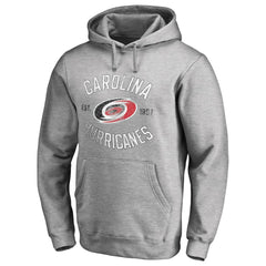 Carolina Hurricanes Heritage Pullover Hoodie - Ash - NHL 2376405