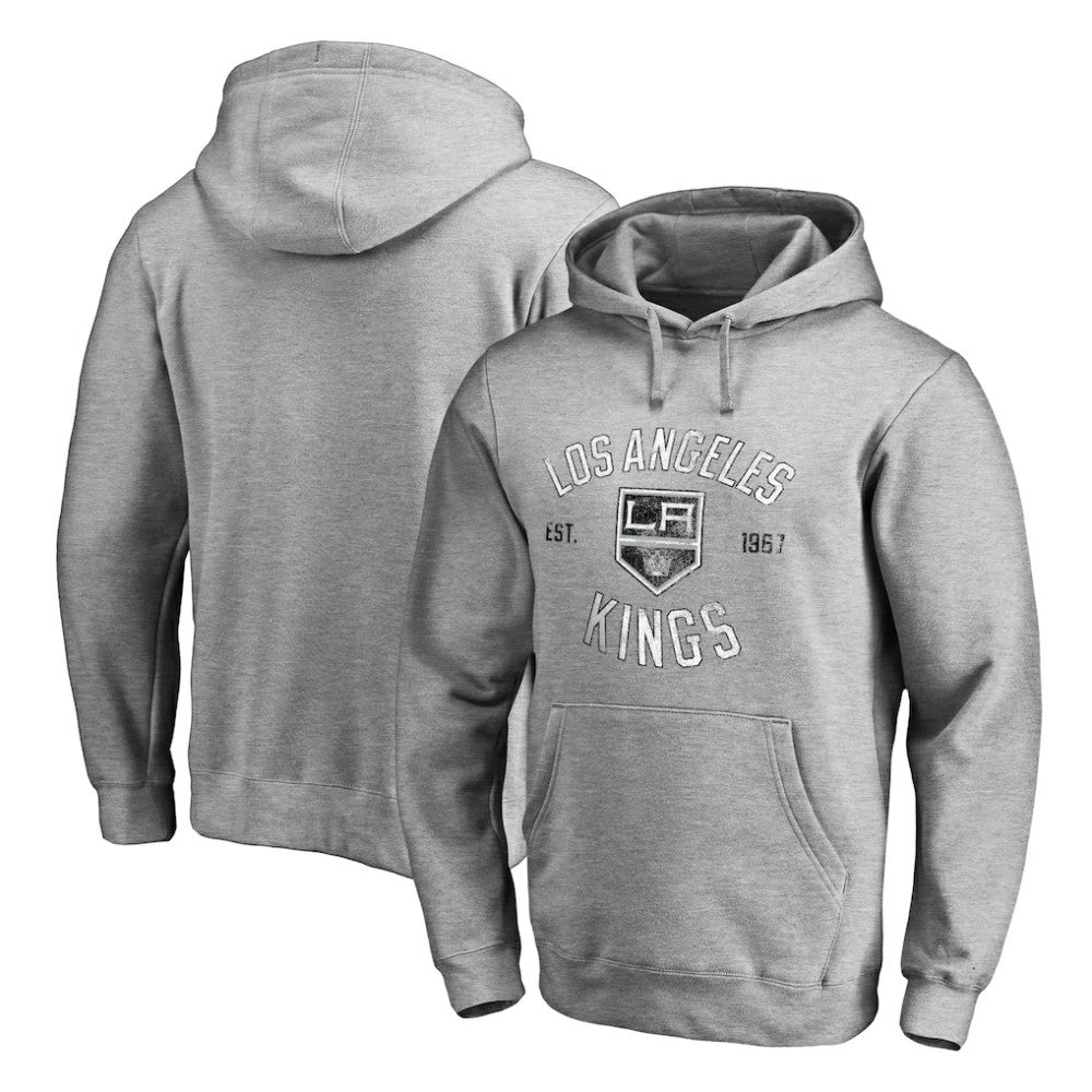 Los Angeles Kings Heritage Pullover Hoodie - Ash - NHL 2376413