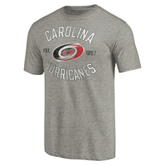 Carolina Hurricanes Heritage Tri-Blend T-Shirt - Ash - NHL 2376468