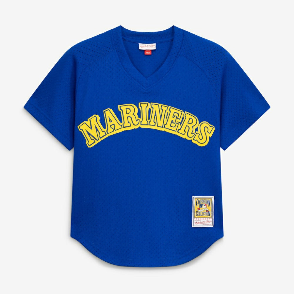 Ken Griffey Jr. Seattle Mariners Mitchell & Ness Authentic Batting Practice Jersey - Royal - Mitchell & Ness Lifestyle