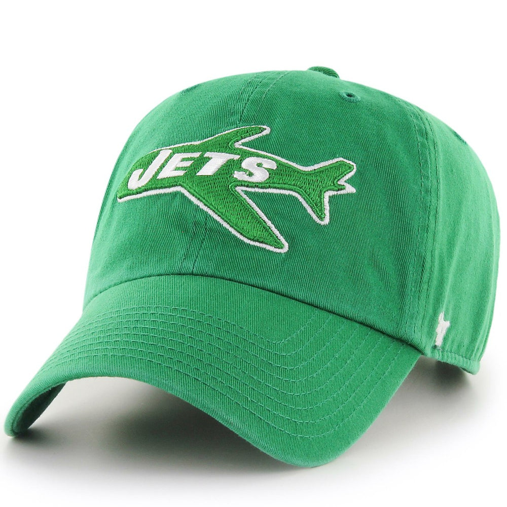 47 brand New York Jets '47 Historic Clean Up Adjustable Hat Kelly Green