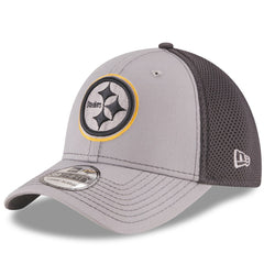 Pittsburgh Steelers New Era Grayed Out Neo 2 39THIRTY Flex Hat Gray/Graphite