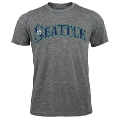 Hisashi Iwakuma Seattle Mariners Majestic Threads Premium Tri-Blend Name & Number T-Shirt - Gray - MLB Sale
