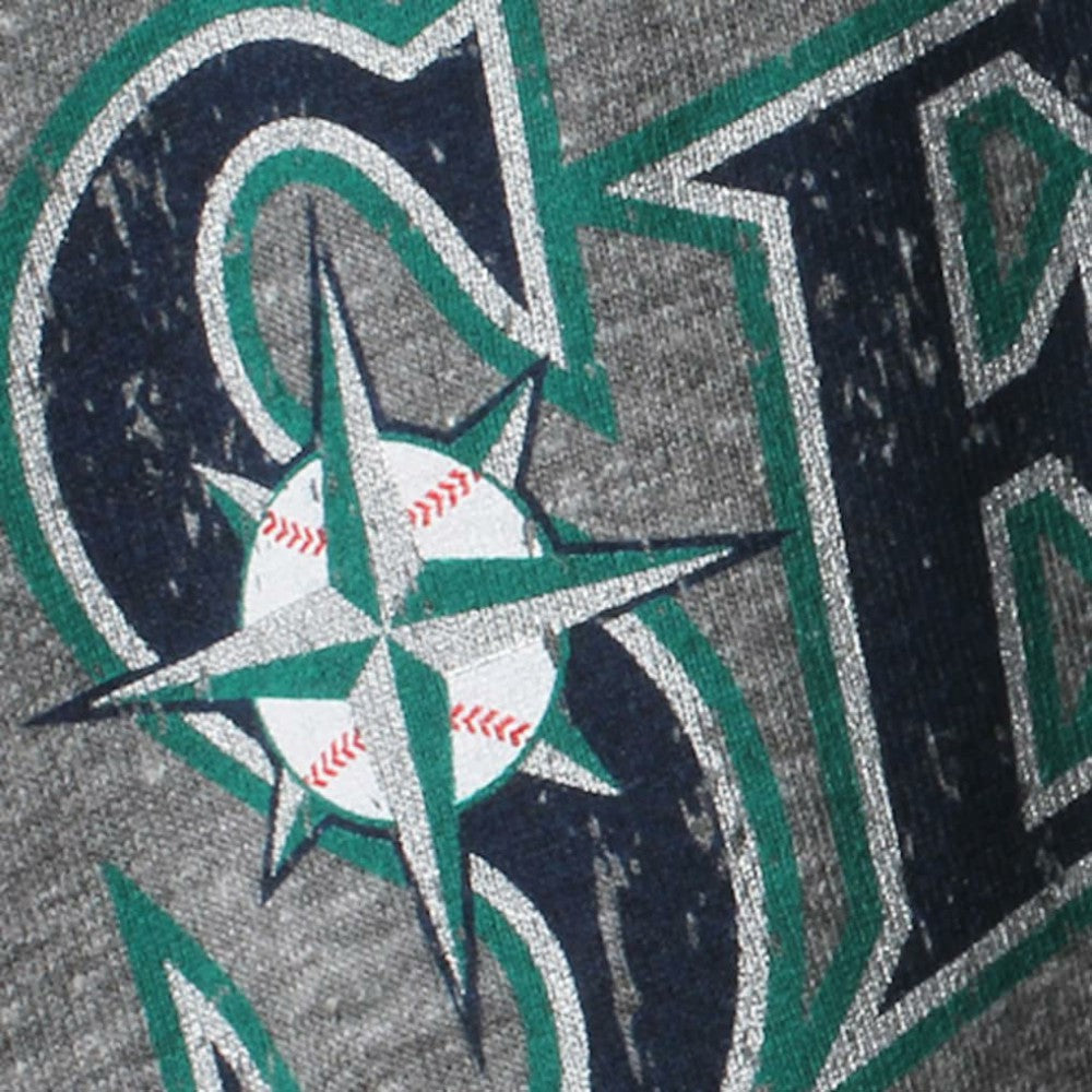 Hisashi Iwakuma Seattle Mariners Majestic Threads Premium Tri-Blend Name & Number T-Shirt - Gray - MLB Sale