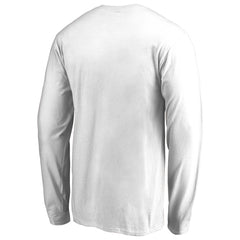 Minnesota Timberwolves Primary Logo Long Sleeve T-Shirt White