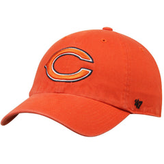 47 brand Chicago Bears '47 Clean Up Adjustable Hat Orange