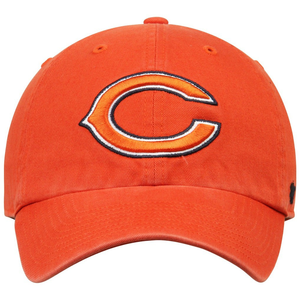 47 brand Chicago Bears '47 Clean Up Adjustable Hat Orange