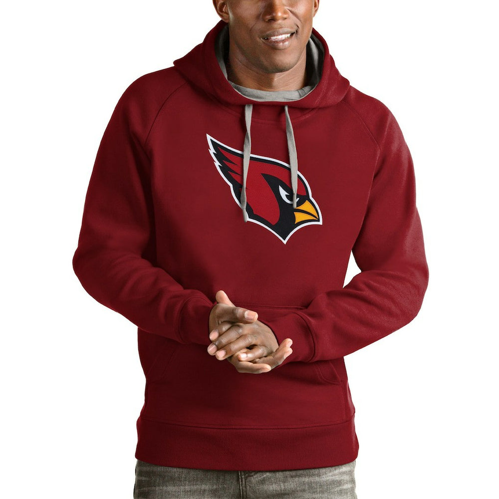 Arizona Cardinals Antigua Victory Pullover Hoodie Cardinal