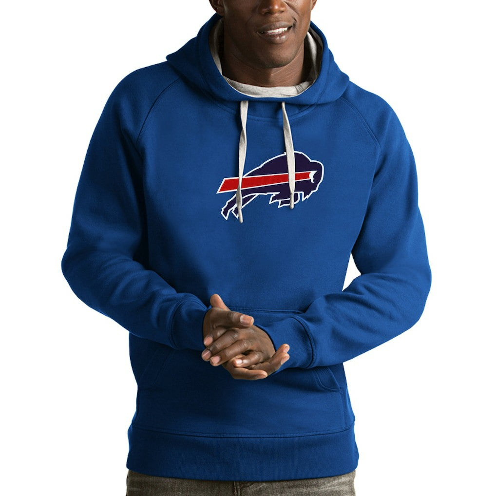 Buffalo Bills Antigua Victory Pullover Hoodie Royal
