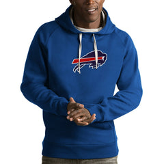 Buffalo Bills Antigua Victory Pullover Hoodie Royal