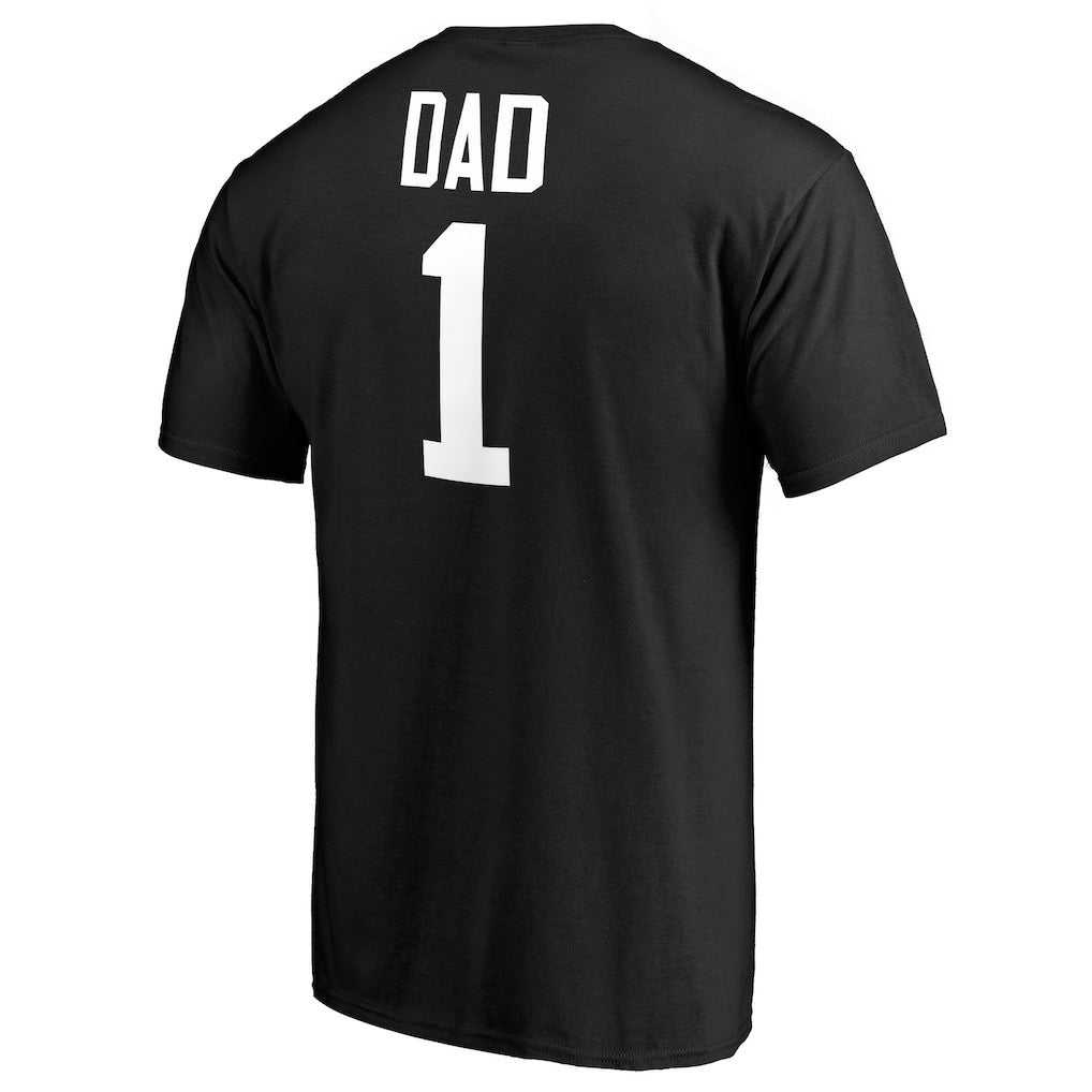 Brooklyn Nets #1 Dad T-Shirt Black