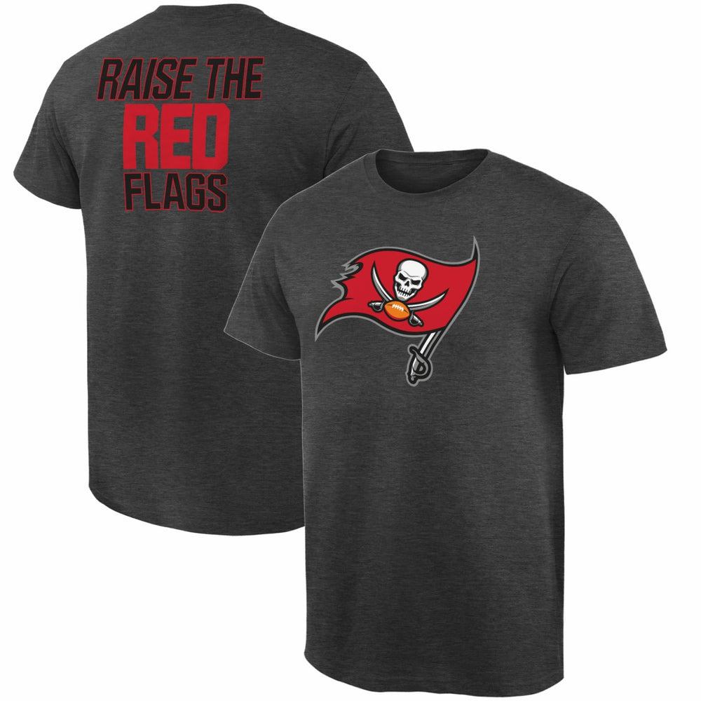 Tampa Bay Buccaneers Rally Logo T-Shirt Heathered Gray