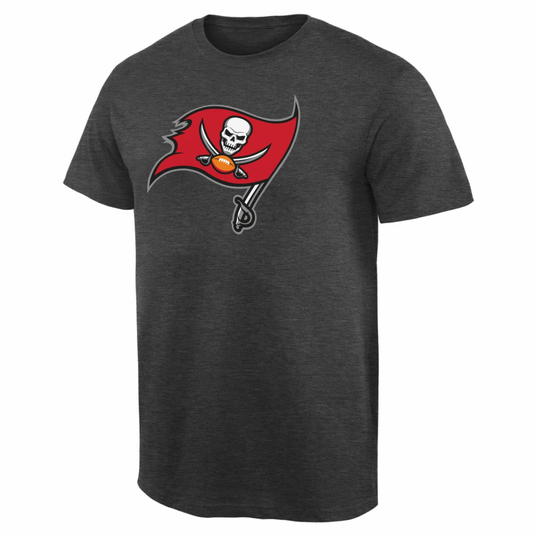 Tampa Bay Buccaneers Rally Logo T-Shirt Heathered Gray