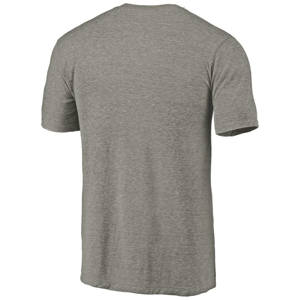 Colorado Avalanche Distressed Team Logo Tri-Blend T-Shirt - Ash - NHL 2485135
