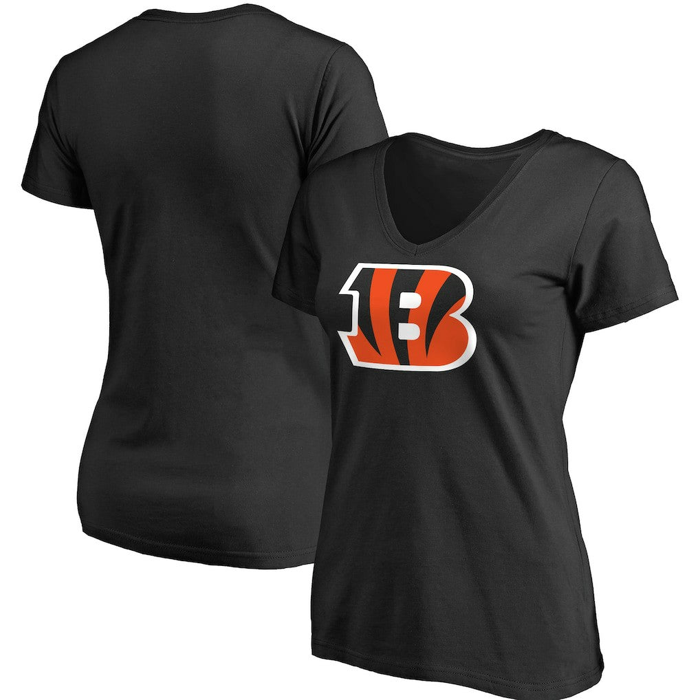 Cincinnati Bengals Women's Primary Team Logo T-Shirt Black
