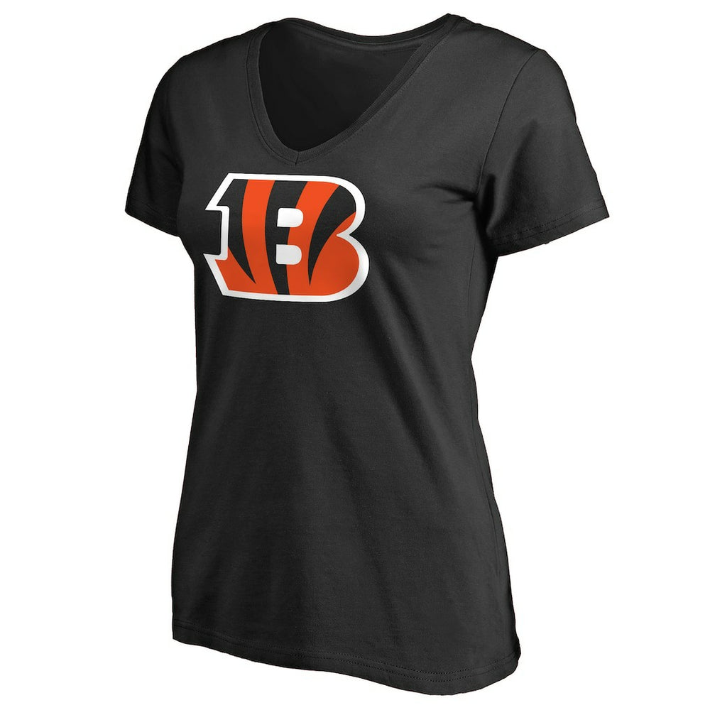 Cincinnati Bengals Women's Primary Team Logo T-Shirt Black