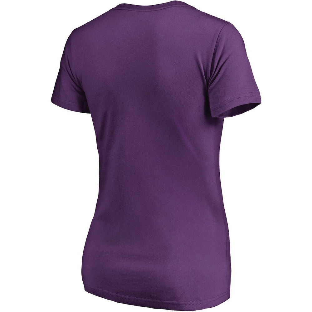 Minnesota Vikings Women's Primary Team Logo T-Shirt Purple