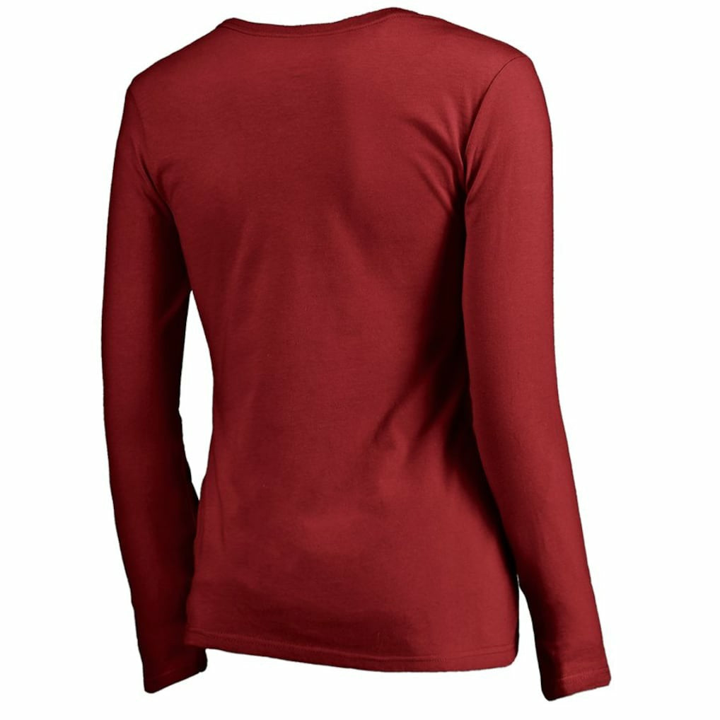 Arizona Cardinals Women's Primary Team Logo Long Sleeve T-Shirt Cardinal