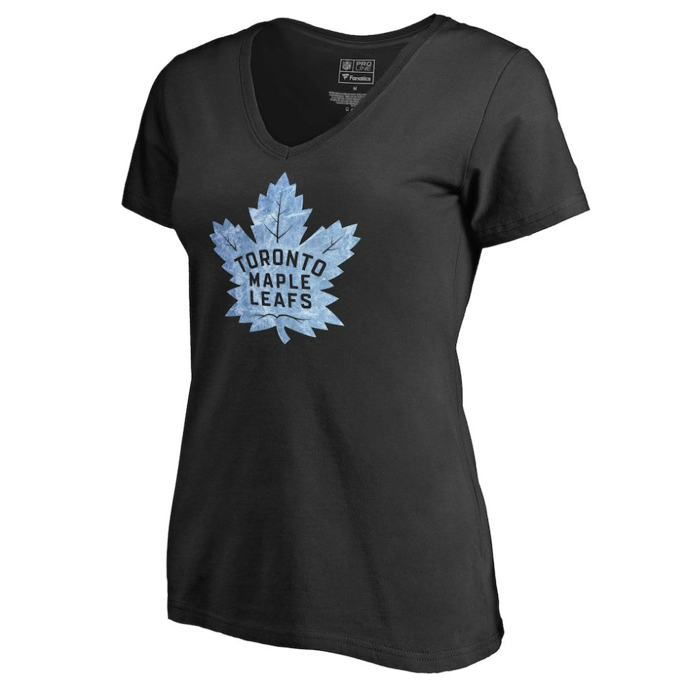 Toronto Maple Leafs Women's Pond Hockey T-Shirt - Black - NHL 2490571
