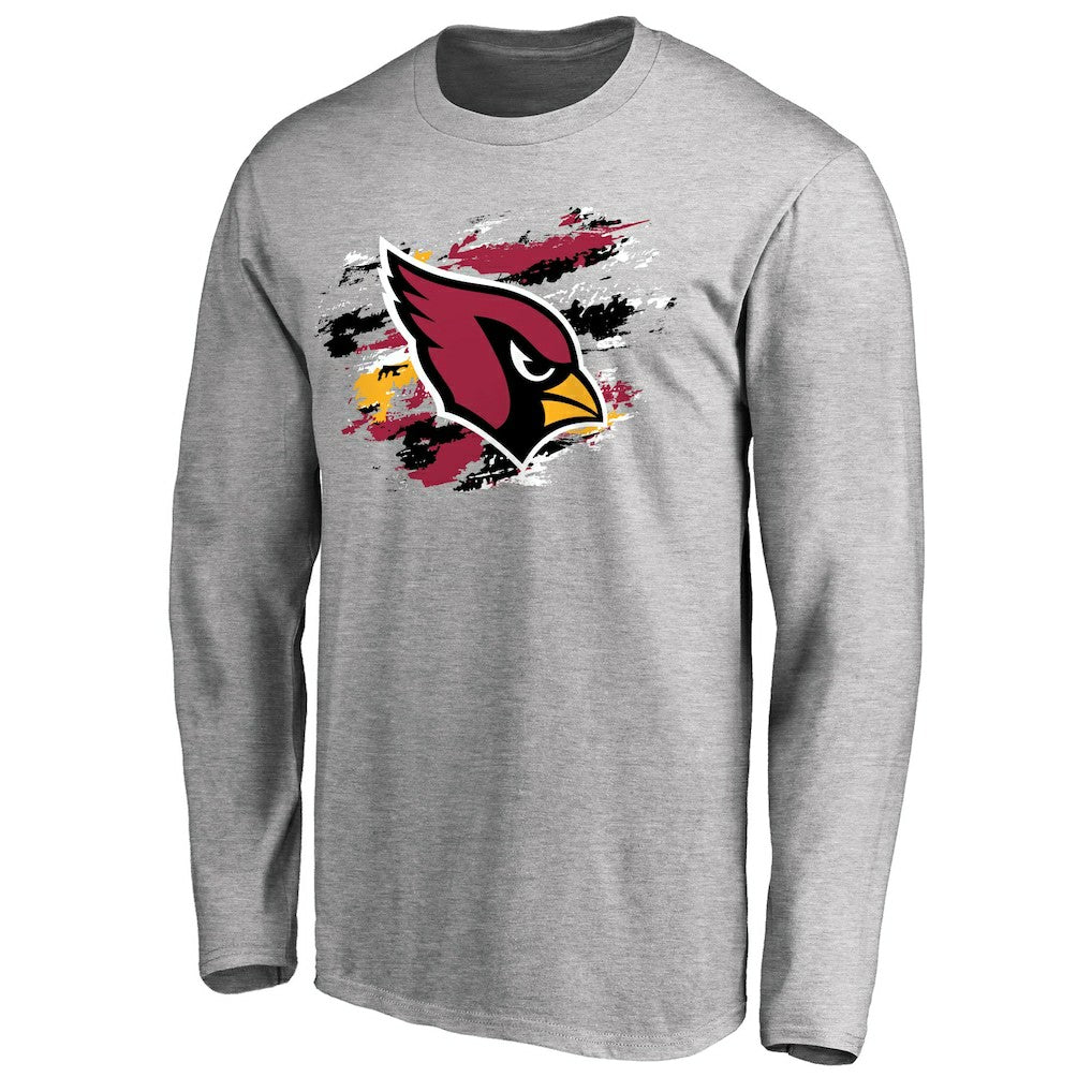 Arizona Cardinals True Colors Long Sleeve T-Shirt Ash