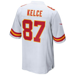 Nike Travis Kelce Kansas City Chiefs Youth Game Jersey White