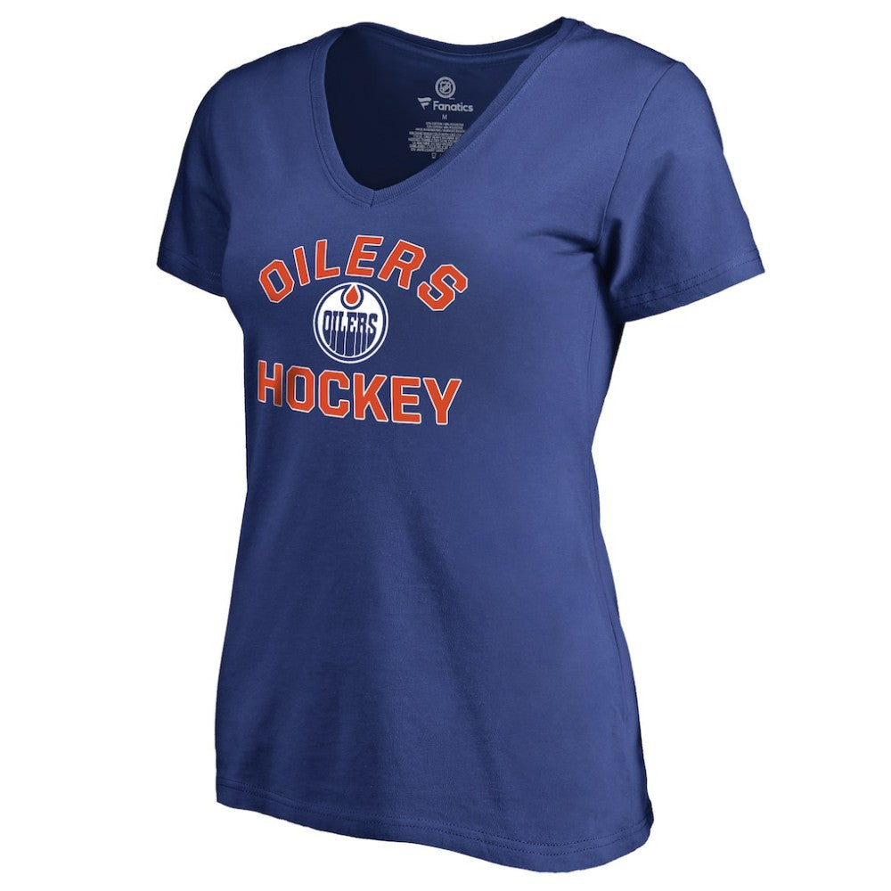 Edmonton Oilers Women's Overtime T-Shirt - Royal - NHL 2515979