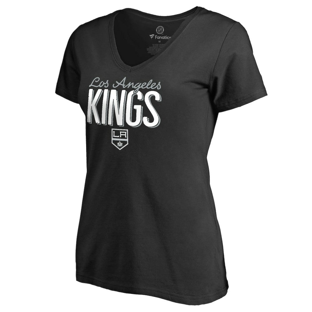 Los Angeles Kings Women's Nostalgia T-Shirt - Black - NHL 2516231