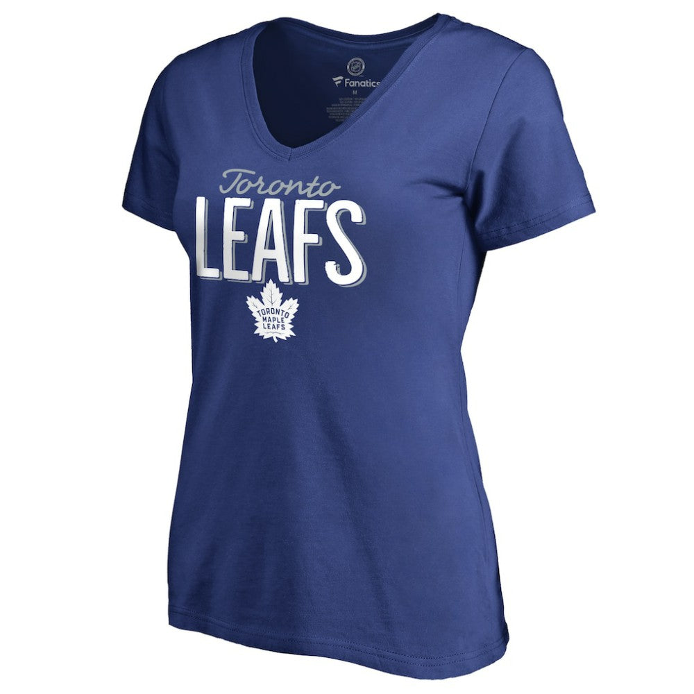 Toronto Maple Leafs Women's Nostalgia T-Shirt - Blue - NHL 2516244