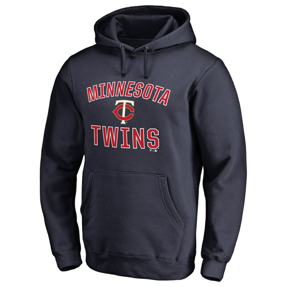 Minnesota Twins Victory Arch Pullover Hoodie - Navy - MLB Lifestyle