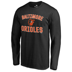 Baltimore Orioles Victory Arch Long Sleeve T-Shirt - Black - MLB Online