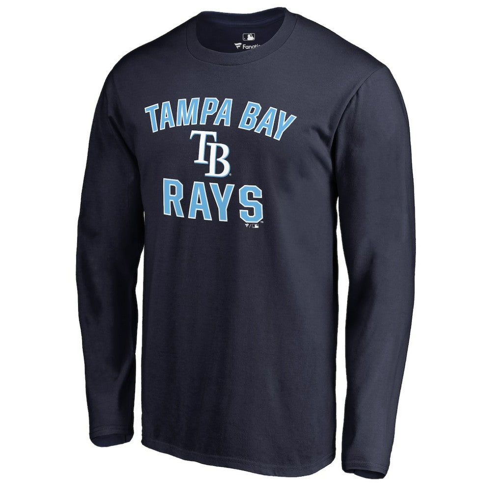 Tampa Bay Rays Victory Arch Long Sleeve T-Shirt - Navy - MLB on Sale
