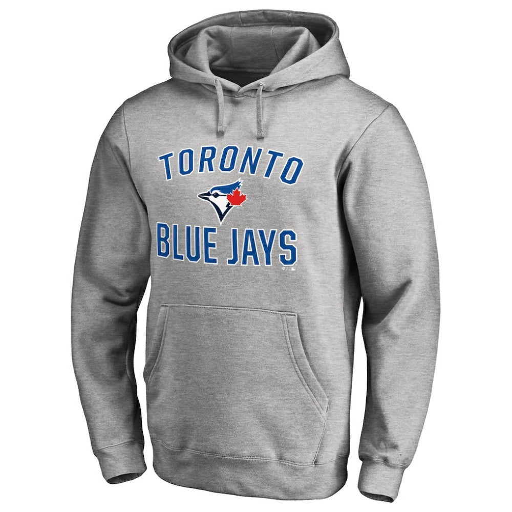 Toronto Blue Jays Victory Arch Pullover Hoodie - Ash - MLB Lifestyle