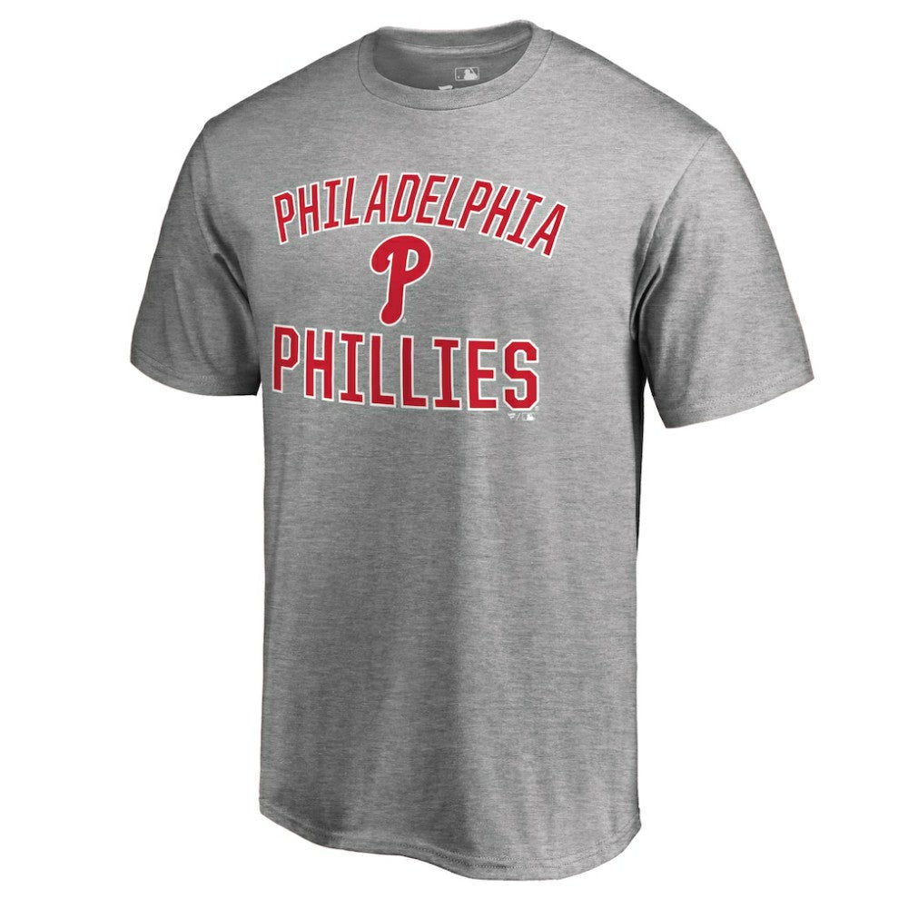 Philadelphia Phillies Victory Arch T-Shirt - Ash - MLB Discount