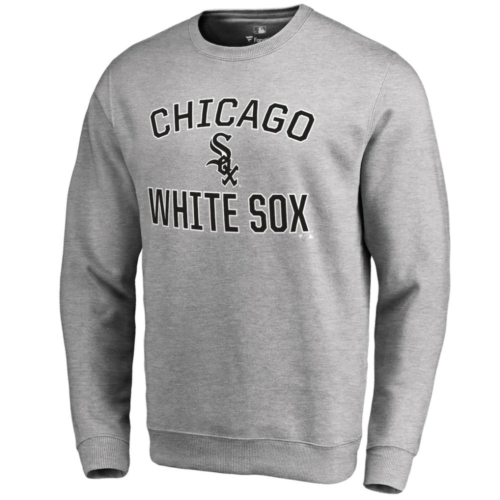 Chicago White Sox Victory Arch Pullover Sweatshirt - Ash - MLB Lifestyle