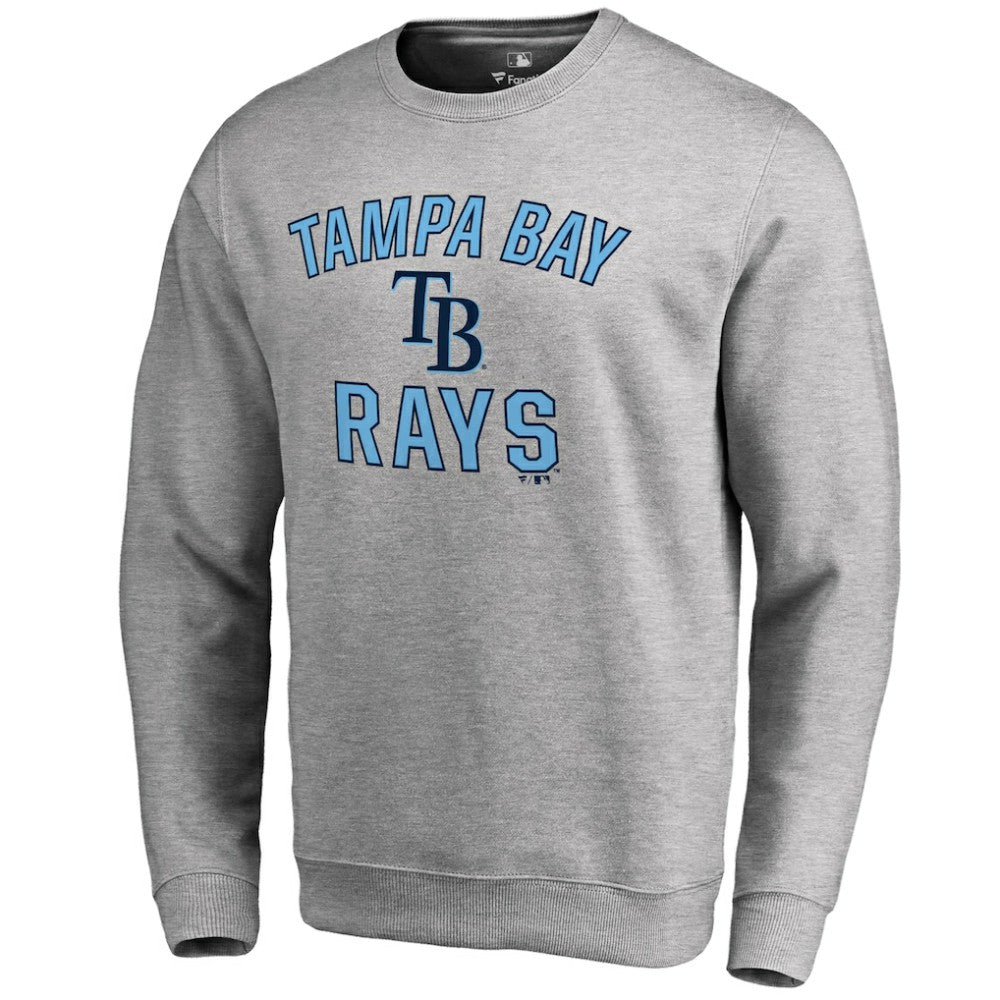 Tampa Bay Rays Victory Arch Pullover Sweatshirt - Ash - MLB Online