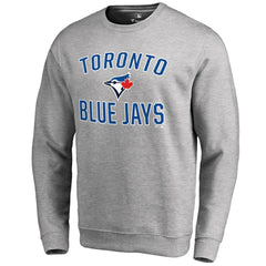 Toronto Blue Jays Victory Arch Pullover Sweatshirt - Ash - MLB on Sale