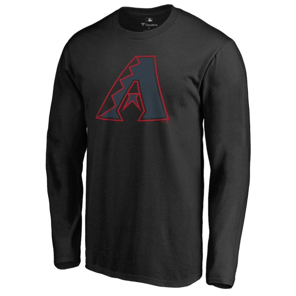 Arizona Diamondbacks Taylor Long Sleeve T-Shirt - Black - MLB Lifestyle