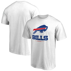 Buffalo Bills Team Lockup 2 T-Shirt White